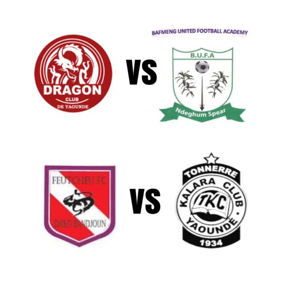 (Journee 5) I MTN ELITE TWO PLAY-OFFS UP I DRAGON DE YDE vs BAFMENG FA | DJIKO FC vs TONNERRE KALARA