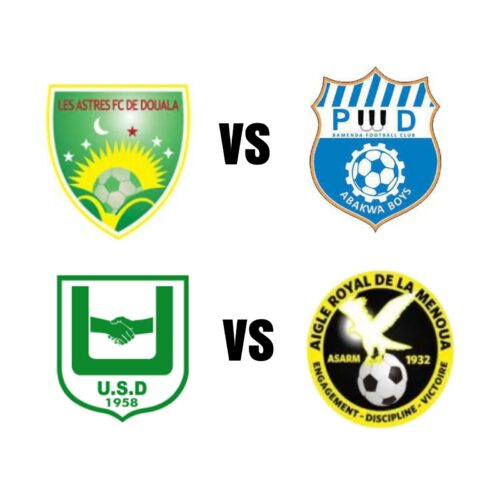 (Journee 2 I EXEMPT A1) | MTN ELITE ONE PLAY-OFFS DOWN | LES ASTRES FC vs PWD OF BAMENDA I UNION SPORTIVE VS AIGLE ROYAL
