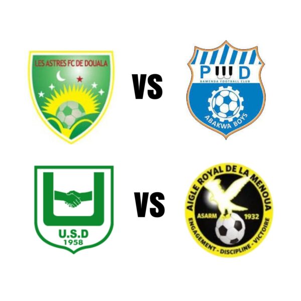 (Journee 2 I EXEMPT A1) | MTN ELITE ONE PLAY-OFFS DOWN | LES ASTRES FC vs PWD OF BAMENDA I UNION SPORTIVE VS AIGLE ROYAL