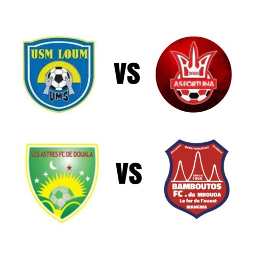 (Journee 4 I EXEMPT A5) | MTN ELITE ONE PLAY-OFFS DOWN | UMS DE LOUM vs AS FORTUNA I LES ASTRES FC vs BAMBOUTOS FC