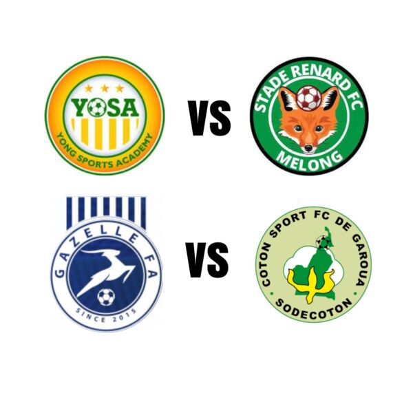 (Journee 4) | MTN ELITE ONE PLAY-OFFS UP | YOSA vs STADE RENARD | GAZELLE FA vs COTON SPORT