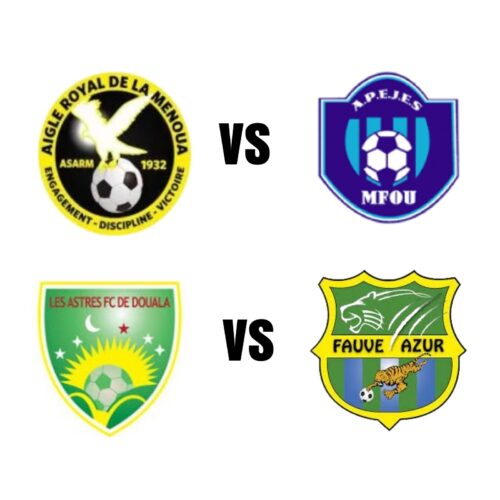 (Journee 6 I EXEMPT A6) | MTN ELITE ONE PLAY-OFFS DOWN | AIGLE ROYAL vs APEJES DE MFOU I LES ASTRES FC vs FAUVE AZUR